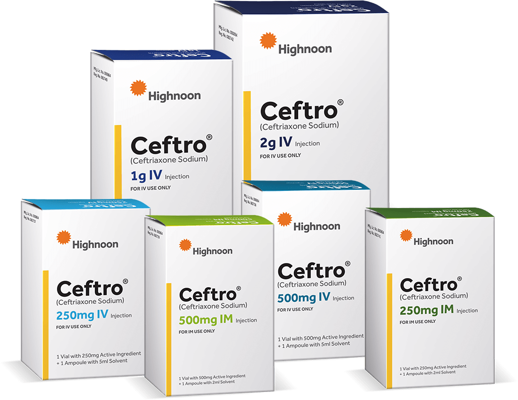 Ceftro 500mg IV Inj